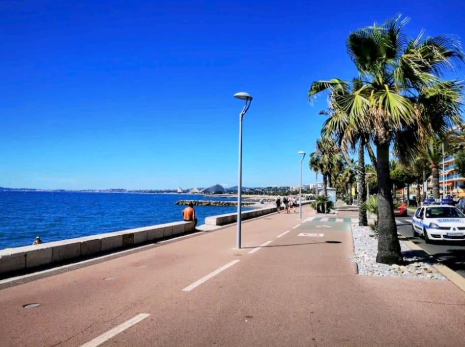 Cocon Marin 4 Studio Proche Mer Parking Wifi Cagnes-sur-Mer Exteriör bild