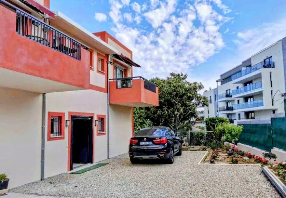 Cocon Marin 4 Studio Proche Mer Parking Wifi Cagnes-sur-Mer Exteriör bild